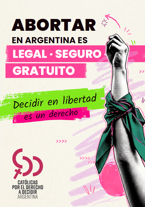Tapa Abortar en Argentina es legal, seguro y gratuito - CDD Argentina