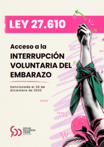Tapa Ley 27.610 | Acceso a la Interrupción Voluntaria del Embarazo